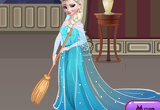 Arrumar e Limpar Castelo da Elsa Frozen