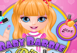 Baby Barbie DIY Ombre Nails