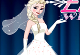 Elsa Wears The Wedding Dress