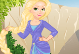Vestir Rapunzel com Roupas da Moda