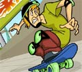 Salsicha Fugindo de Skate