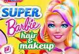 Super Barbie - Cabelo e Maquiagem