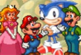 Sonic no Mundo do Super Mario